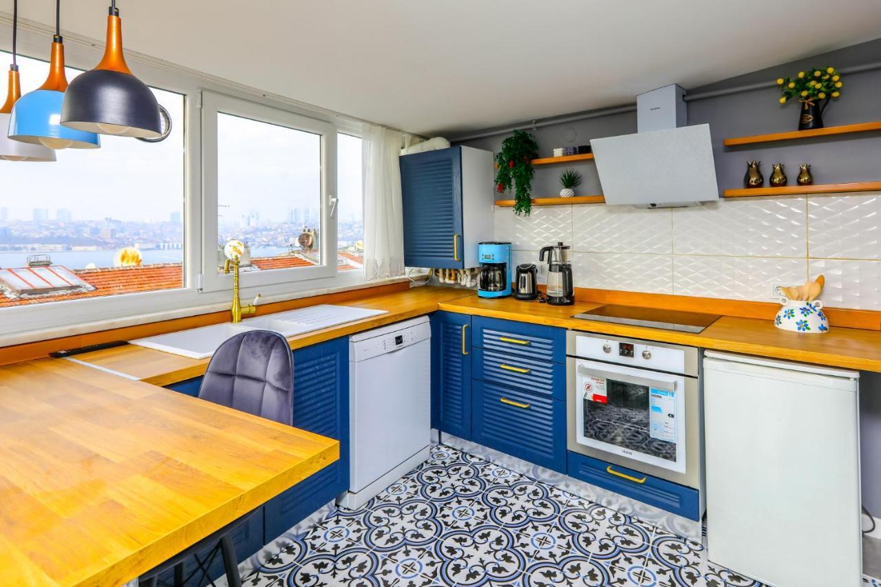 Vibrant Flat 500 M To Uskudar Ferry Station Leilighet Istanbul Eksteriør bilde